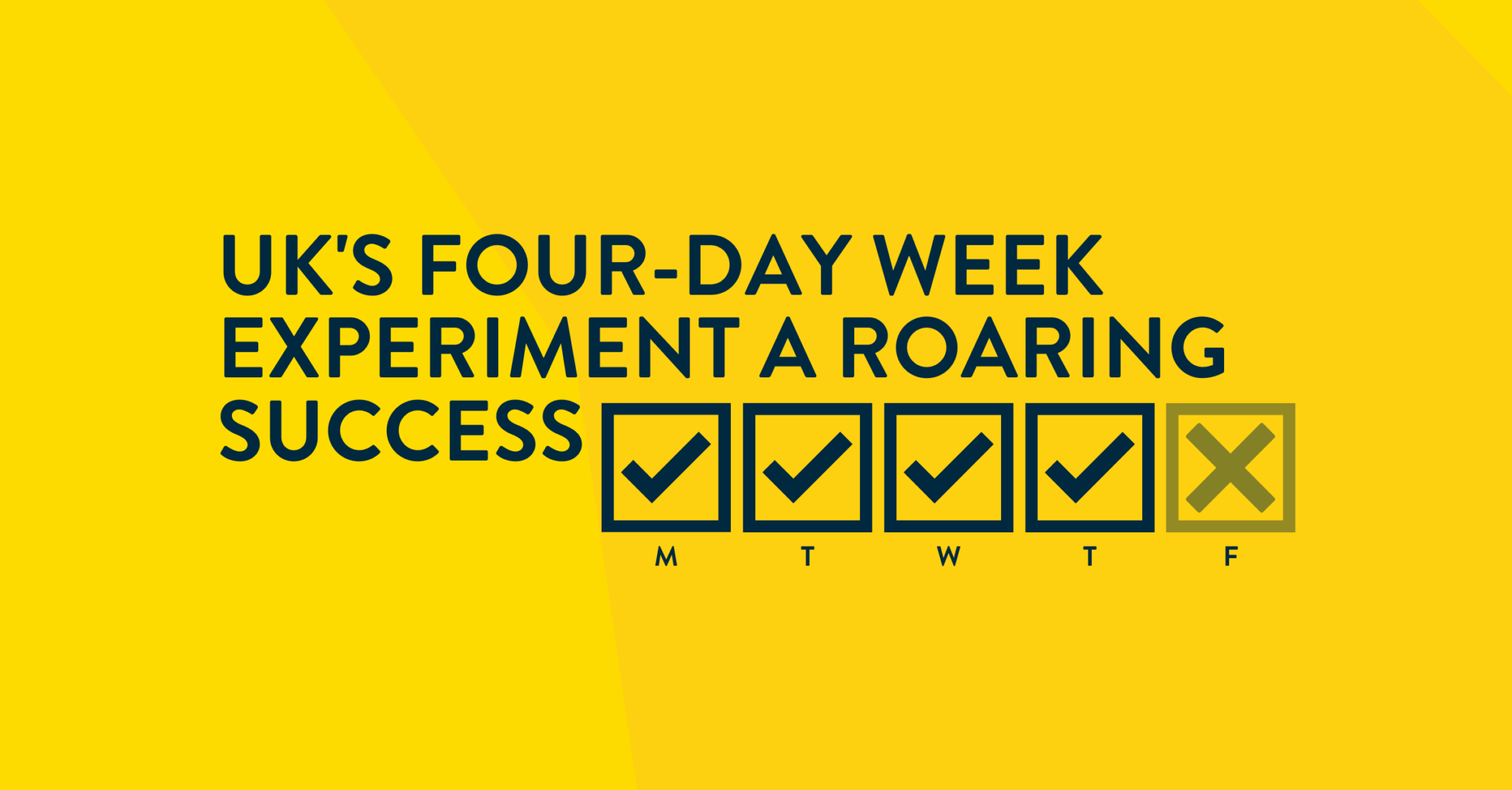 UK’s Four-Day Week Experiment a Roaring Success | Constructive Space